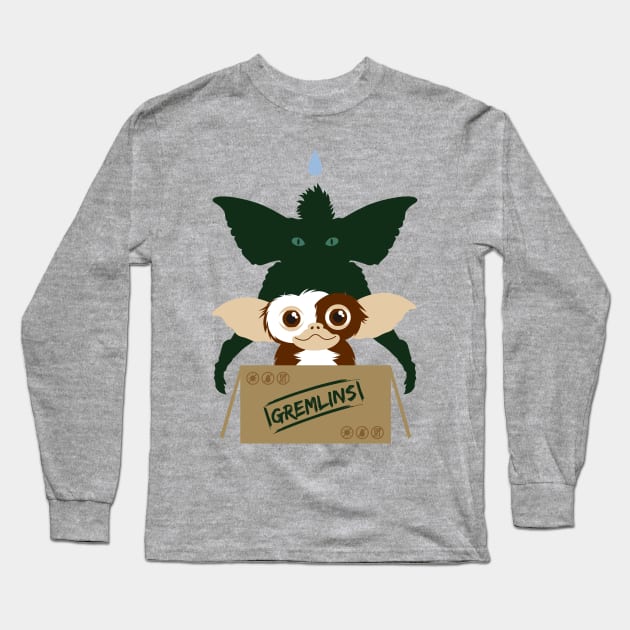 Gremlins Gizmo Long Sleeve T-Shirt by StudioInfinito